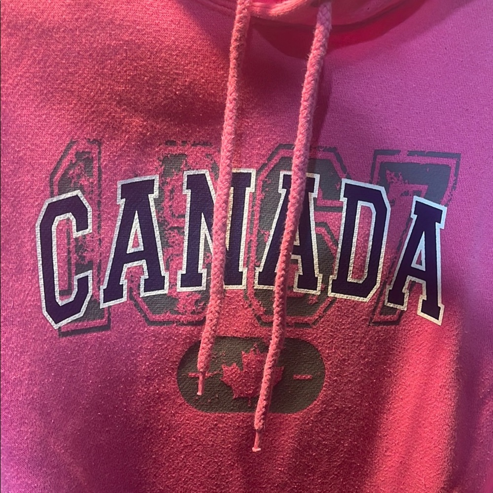 LOT SALE - Canada Pink Hoodie